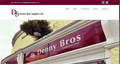 Desktop Screenshot of dennybrosshops.co.uk